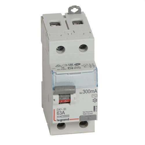 Diferențial DX3 2P 63A 300mA Clasa AC cu referința 411526 de la marca LEGRAND