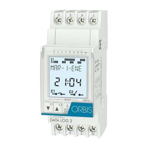 Comutator orar digital DATA LOG 2 230V cu referința OB175012 de la marca ORBIS