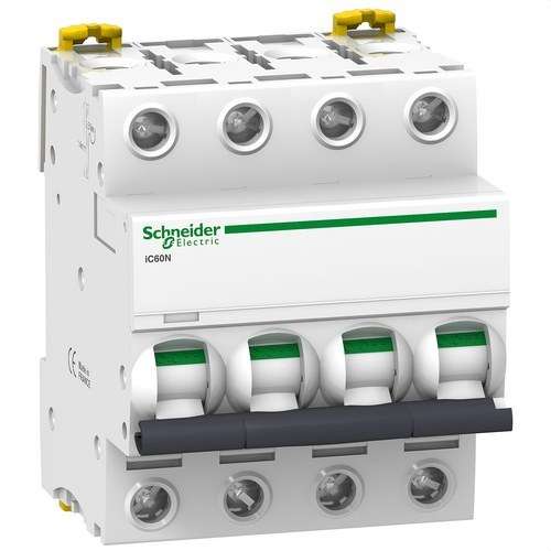 Disjunctor Acti9 iC60N 4P 50A Curba D cu referința A9F75450 de la marca SCHNEIDER ELECTRIC