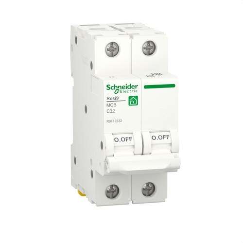 Siguranță automată Resi9 2P 32 A 6000 A 230 V cu referința R9F12232 de la marca SCHNEIDER ELECTRIC