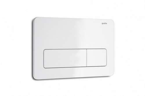 Buton dublu de descărcare Street Square alb cu referința 5056301 de la marca GALA