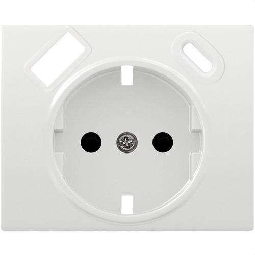 Priză schuko cu încărcător USB tip C alb Iris cu referința 18724-USBC de la marca BJC