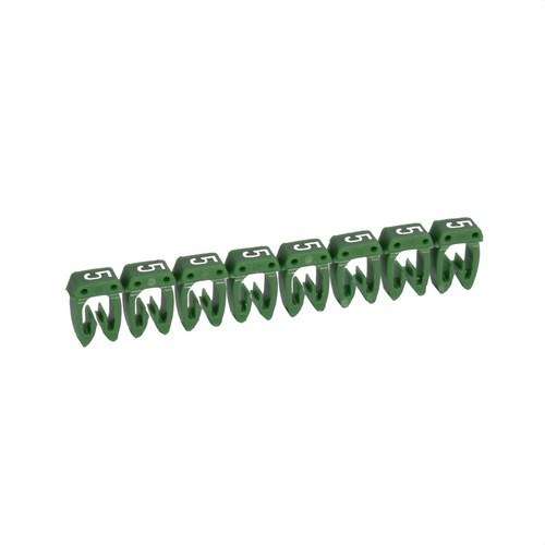 Etichetă pentru cablare CAB 3 - Cifră 5 până la 6mm2 cu referința 038235 de la marca LEGRAND