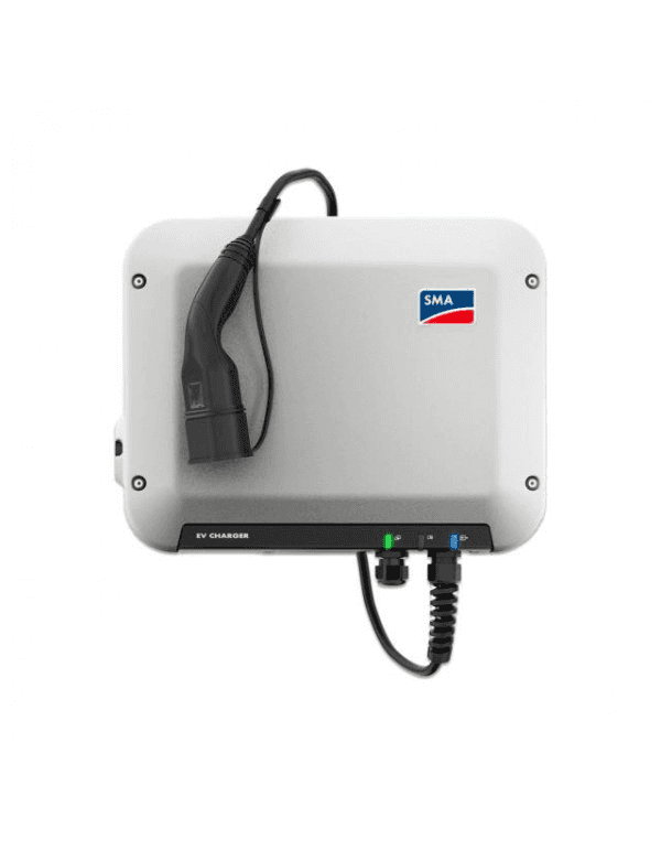 Încărcător auto electric trifazic 22 kW SMA EV CHARGER 22 Cablu 5 metri Tip 2 cu referința EVC22-3AC-10 de la marca SMA SOLAR