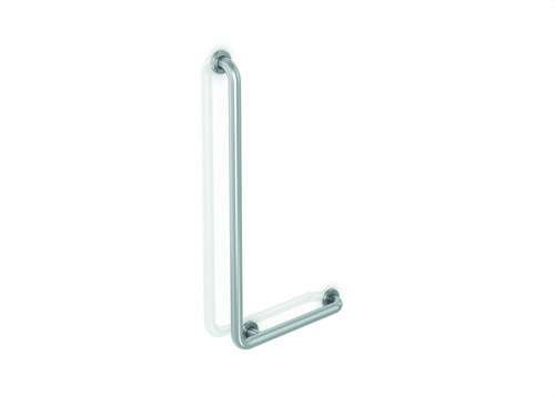 Bară de suport la 90º perete inox satinat dreapta cu referința GW11 16 04 01 de la marca GENWEC