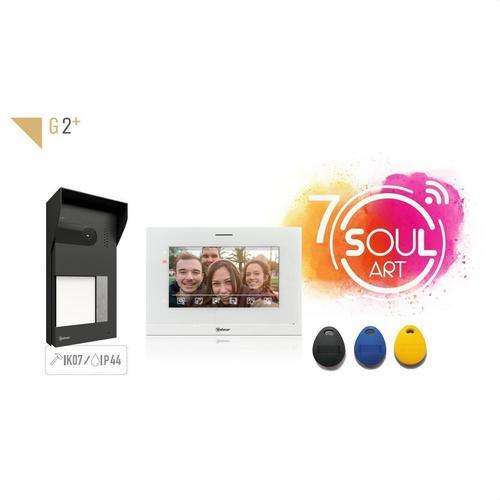 Set video-interfon pentru 1 locuință cu wifi Golmar Soul S5110/ART 7W cu referința 12205118 de la marca GOLMAR