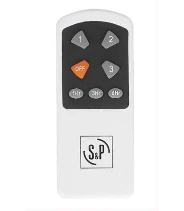 Telecomandă cu temporizator pentru ventilatoarele de tavan S&P Kit RC HTB cu referința 5401630500 de la marca SOLER & PALAU