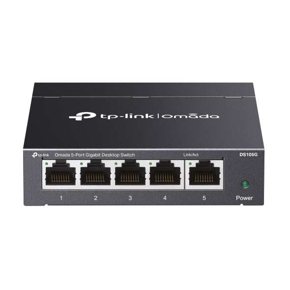 Omada Switch desktop neadministrat Gigabit cu 5 porturi cu referința LS105G de la marca TP-LINK