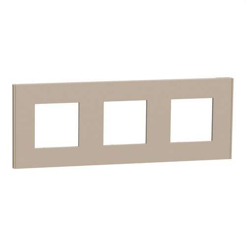 Cadru de 3 elemente vison New Unica Deco cu referința NU600626 de la marca SCHNEIDER ELECTRIC