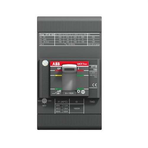 Întrerupător termomagnetic XT1N-160 3PAC R-160 65KA cu referința 1SDA067418R1 de la marca ABB