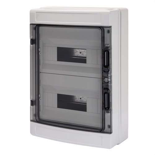 Cutie etanșă de distribuție de suprafață 24 module (12x2) cu referința GW40104 de la marca GEWISS