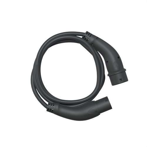 Cablu furtun trifazic Tip 2 Tip 2 de 5 metri cu referința 000002033 de la marca WALLBOX