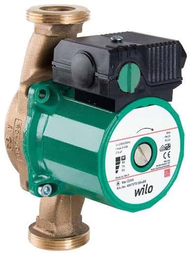 Pompă circulatoare Wilo Star-Z 25/2 EM 180 mm 230V PN10 cu referința 4029062 de la marca WILO