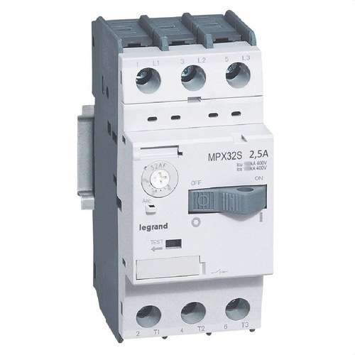 Protector motor MPX 32S 1.6-2.5A cu referința 417306 de la marca LEGRAND