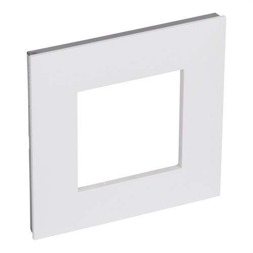Ramă decorativă cu 1 element alb/crom Valena Next cu referința 741011 de la marca LEGRAND