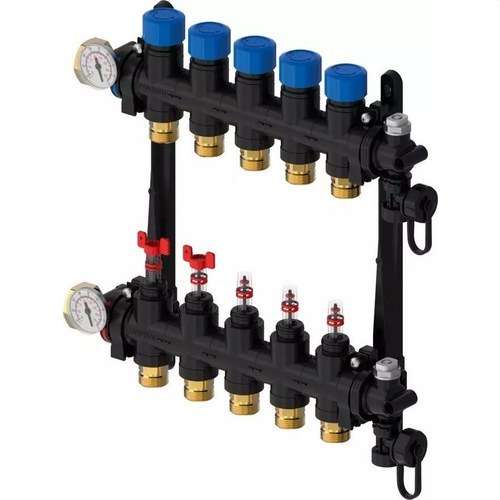 COLECTOR UPONOR VARIO M CU DEBITMETRU FM 10XG3/4"EURO cu referința 1085952 de la marca UPONOR