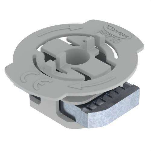 Piuliță șină cu arc M8 Unex cu referința 60710-C6 de la marca UNEX