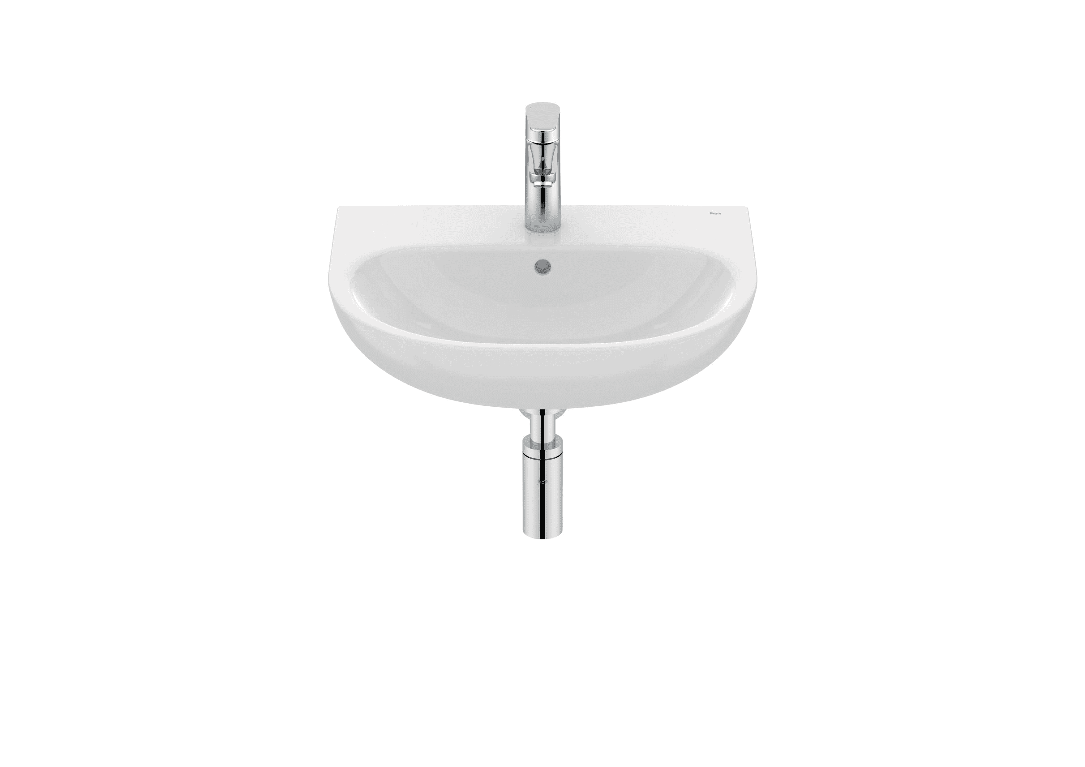 Lavoar mural din porțelan cu fixări Roca Victoria 520x425mm cu referința A325V03000 de la marca ROCA