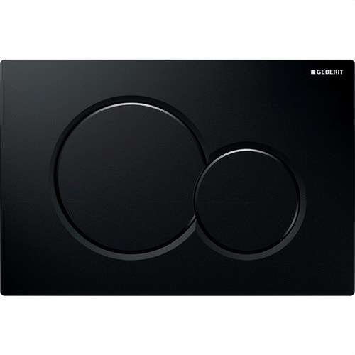 Buton dublu de descărcare SIGMA01 negru intens cu referința 115.770.DW.5 de la marca GEBERIT