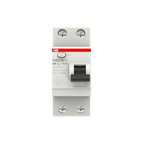 Diferențial 2P 25A Clasa AC 300mA cu referința 2CSF202003R3250 de la marca ABB