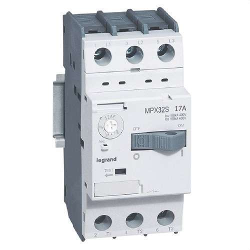 Disjunctor motor MPX 32S 11-17A cu referința 417312 de la marca LEGRAND