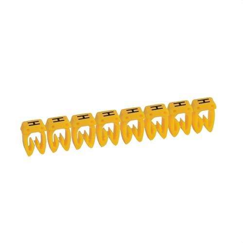 Etichetă pentru cablare CAB 3 - Litera H până la 1,5mm2 cu referința 038307 de la marca LEGRAND