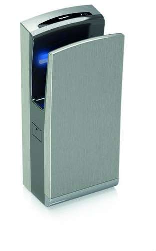 Uscător de mâini automat Bladeflow 2 inox satinat (cu perii) cu referința GW01 18 04 01 de la marca GENWEC