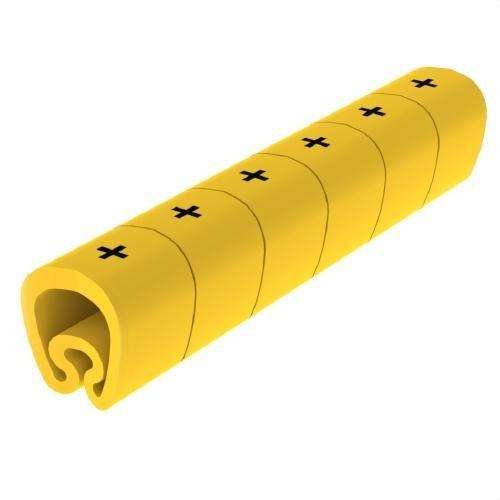 Marcatori pre-tăiați galbeni Ø5 PVC plastifiați cu referința 1811-= de la marca UNEX
