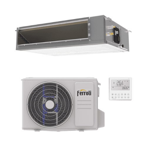 Aparat de aer condiționat duct cu wifi Ferroli Giada C 7,1 kW 24000 BTU cu referința 4B4970249 de la marca FERROLI