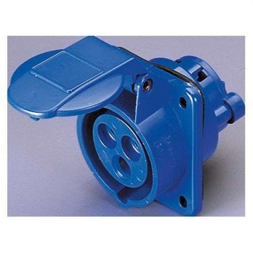 Bază fixă de încastrat la 10º IP44 2P+T 16A 230V cu referința GW62204 de la marca GEWISS