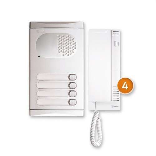 Set portier automat pentru 4 locuințe Golmar 4140/AL cu referința 11284140B de la marca GOLMAR