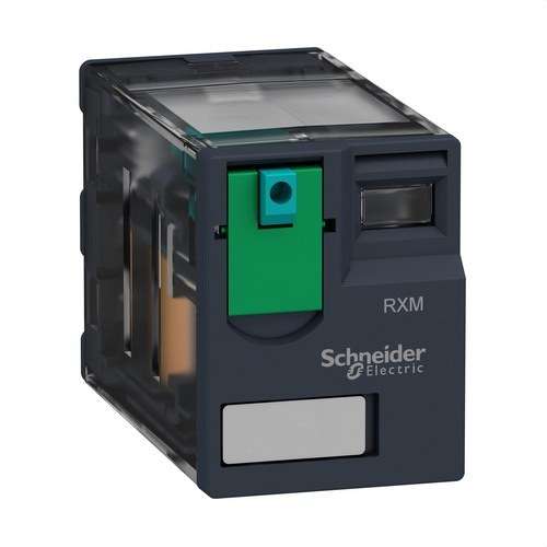 Relé miniatură cu conectare Zelio Relay 6A 4PDT 24 V CC cu referința RXM4AB1BD de la marca SCHNEIDER ELECTRIC