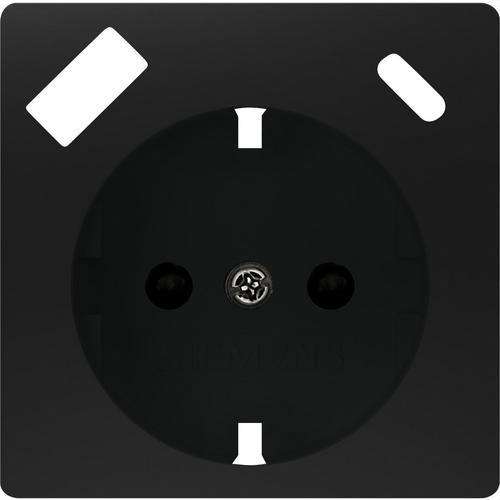 Priză schuko cu USB negru mat Miro cu referința 5UH10725SB10 de la marca BJC