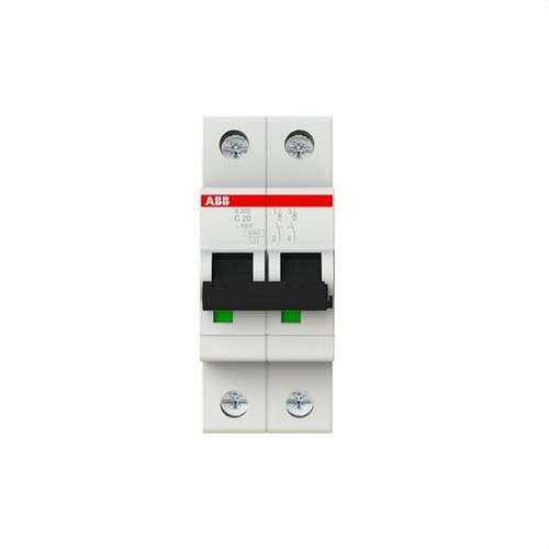 Disjunctor automat S202-C20 2P 40A Curbă C cu referința 2CDS252001R0204 de la marca ABB