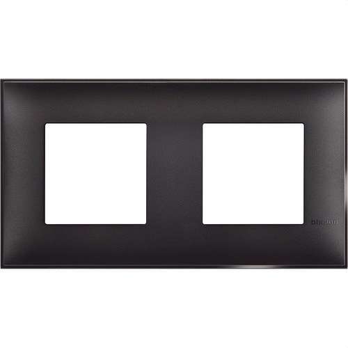 Ramă decorativă pentru 2x2 module dark Classia cu referința R4802M2BG de la marca BTICINO