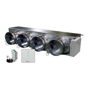 Plenum motorizat Airzone Easyzone 25 Wi-Fi Medium AZC25HAIBS04M4 pentru Haier – 4 ieșiri Ø200 mm (capacitate medie) cu referința AZC25HAIBS04M4 de la marca AIRZONE