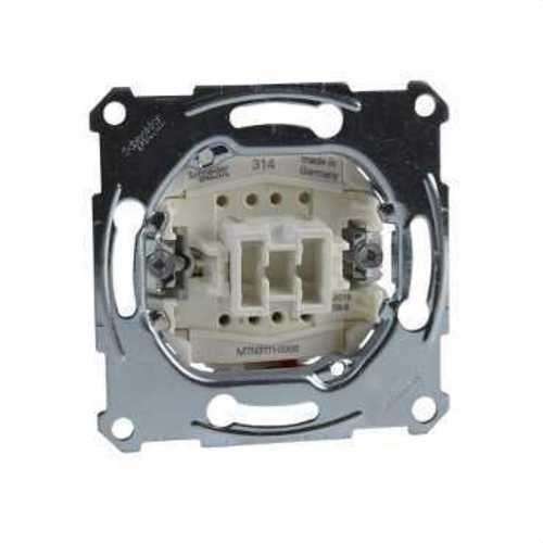 Întrerupător unipolar 10A compatibil cu Schneider Elegance sau D-life cu referința MTN3111-0000 de la marca SCHNEIDER ELECTRIC