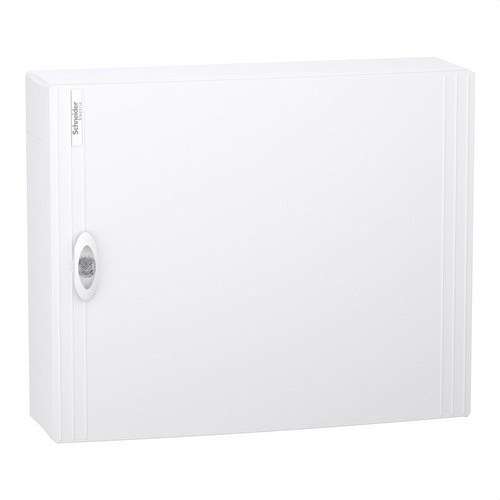Carcasă modulară de suprafață cu ușă albă 2 rânduri 24 module PrismaSeT XS cu referința LVSXL224 de la marca SCHNEIDER ELECTRIC