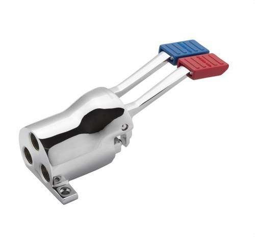Robinet dublu profesional cu pedal de podea rece/caldă cu referința 1342 04 de la marca GENEBRE