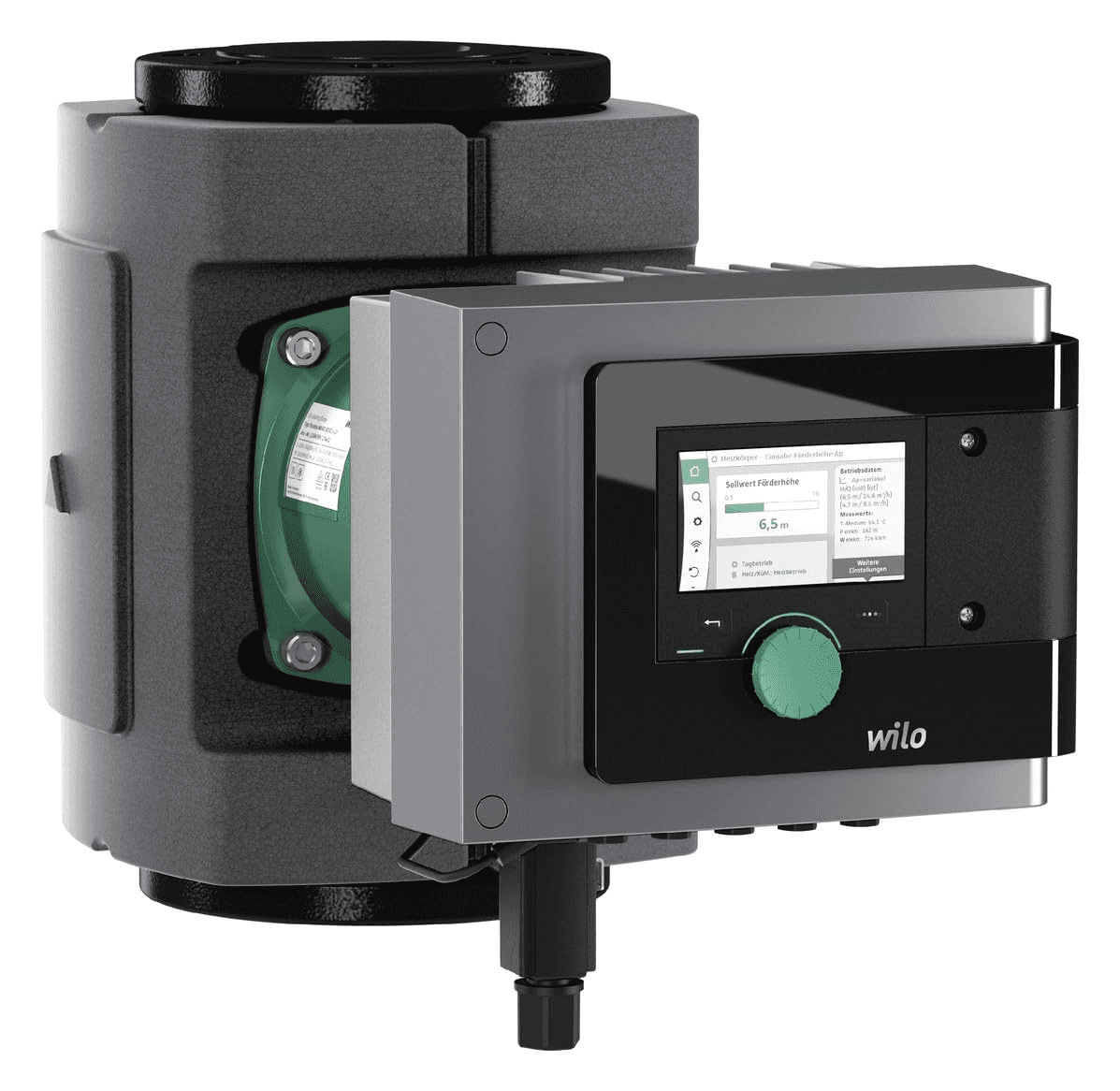 Pompă dublă cu rotor umed Wilo Stratos MAXO 50/0,5-12 PN6/10 cu referința 2164589 de la marca WILO