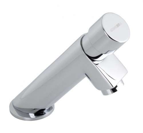 Robinet de lavoar temporizat cu buton IPSON cromat cu referința 1030 04 de la marca GENEBRE