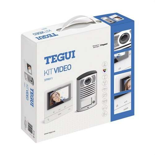 Kit videointerfon pentru 1 locuință Tegui Linia 2000 cu referința 379011 de la marca TEGUI