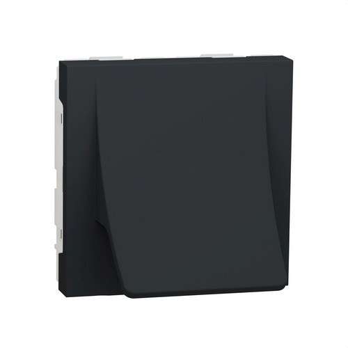 Ieșire cabluri cu 2 module antracit New Unica cu referința NU386254 de la marca SCHNEIDER ELECTRIC