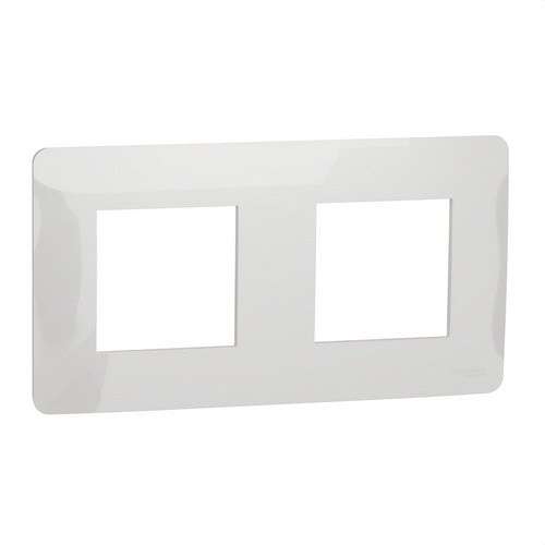 Cadru de 2 elemente alb polar New Unica Studio cu referința NU200418 de la marca SCHNEIDER ELECTRIC