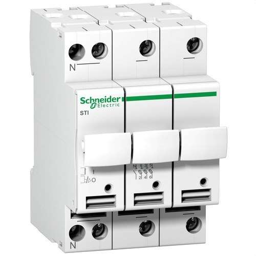 Suport siguranțe secționator Acti9 STI 3P+N 500V cu referința A9N15658 de la marca SCHNEIDER ELECTRIC