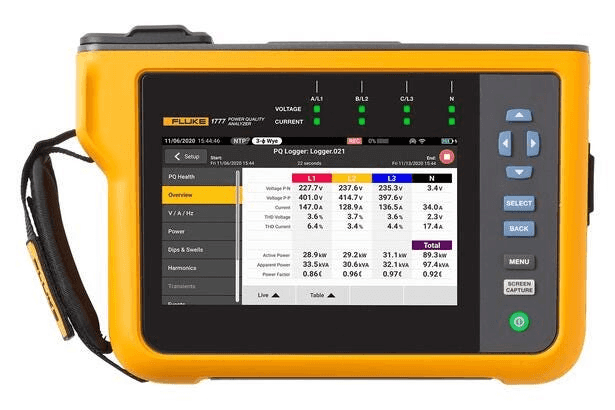 Analizor de calitate electrică Fluke 1775 cu referința 5117278 de la marca FLUKE