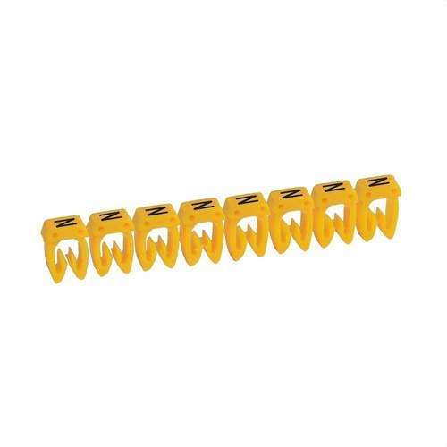 Etichetă pentru cablare CAB 3 - Litera N până la 1,5mm2 cu referința 038313 de la marca LEGRAND