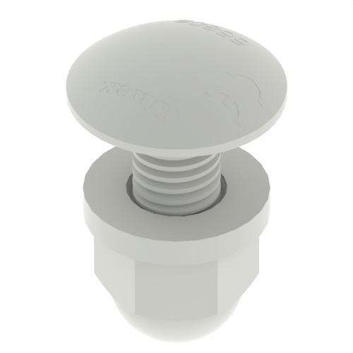 Șurub cu piuliță DIN 603 M8X20 U48X cu referința 66809-48 de la marca UNEX