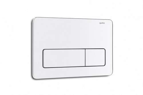 Buton dublu de descărcare Street Square cromat lucios cu referința 5056369 de la marca GALA