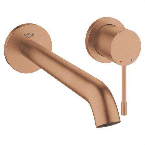 Baterie de chiuvetă montată pe perete monocomandă Essence 1/2" Dimensiune L cupru cu referința 29193DL1 de la marca GROHE